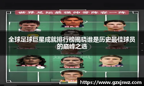 全球足球巨星成就排行榜揭晓谁是历史最佳球员的巅峰之选